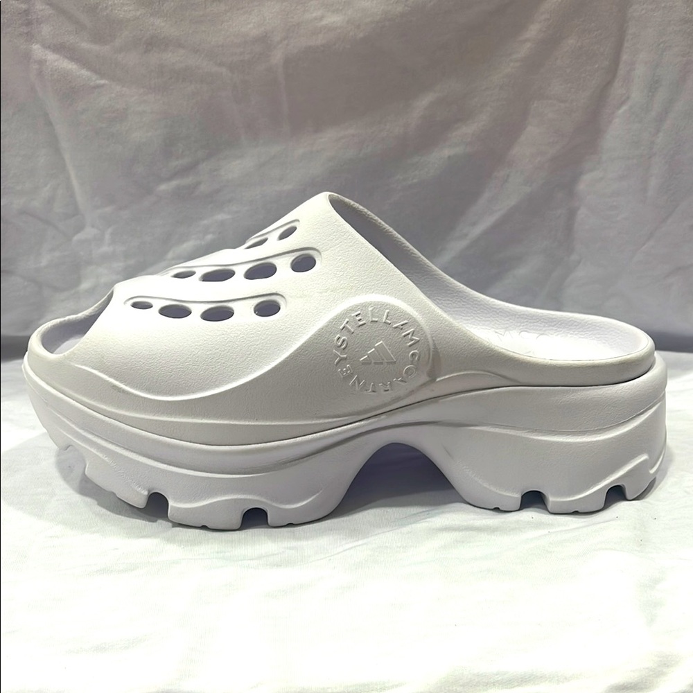 Stella McCartney Women's White Platform Clogs